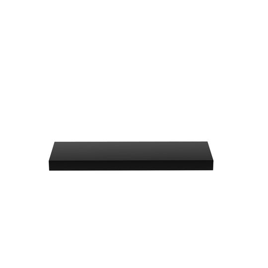 Floating Shelf- Black Conversion Varnish Paint - 1.75