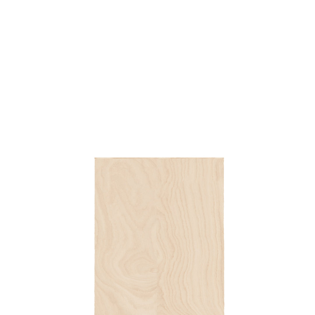 Cotton White Oak Floating Shelf Sample