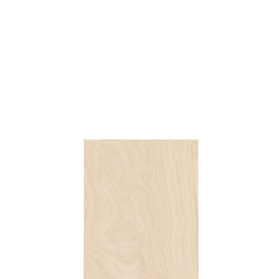 Floating Shelf- Cotton White Oak - 1.75