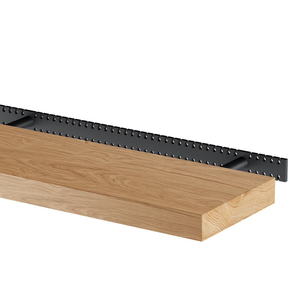 Floating Shelf- White Oak - 1.75 Inches Thick