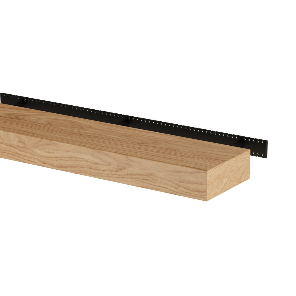 Floating Shelf- White Oak - 2 Inches Thick