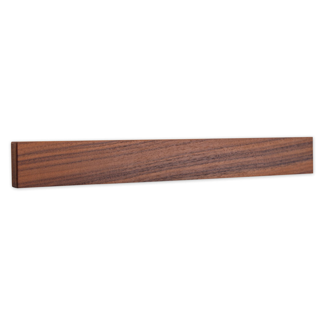 Kurouto Kitchenware Walnut Magnetic Knife Block -16 Inch -Made in the USA