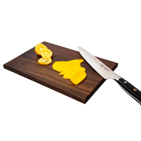 Edge Grain Walnut Cutting Board (12 x 8 x .75 Inches)