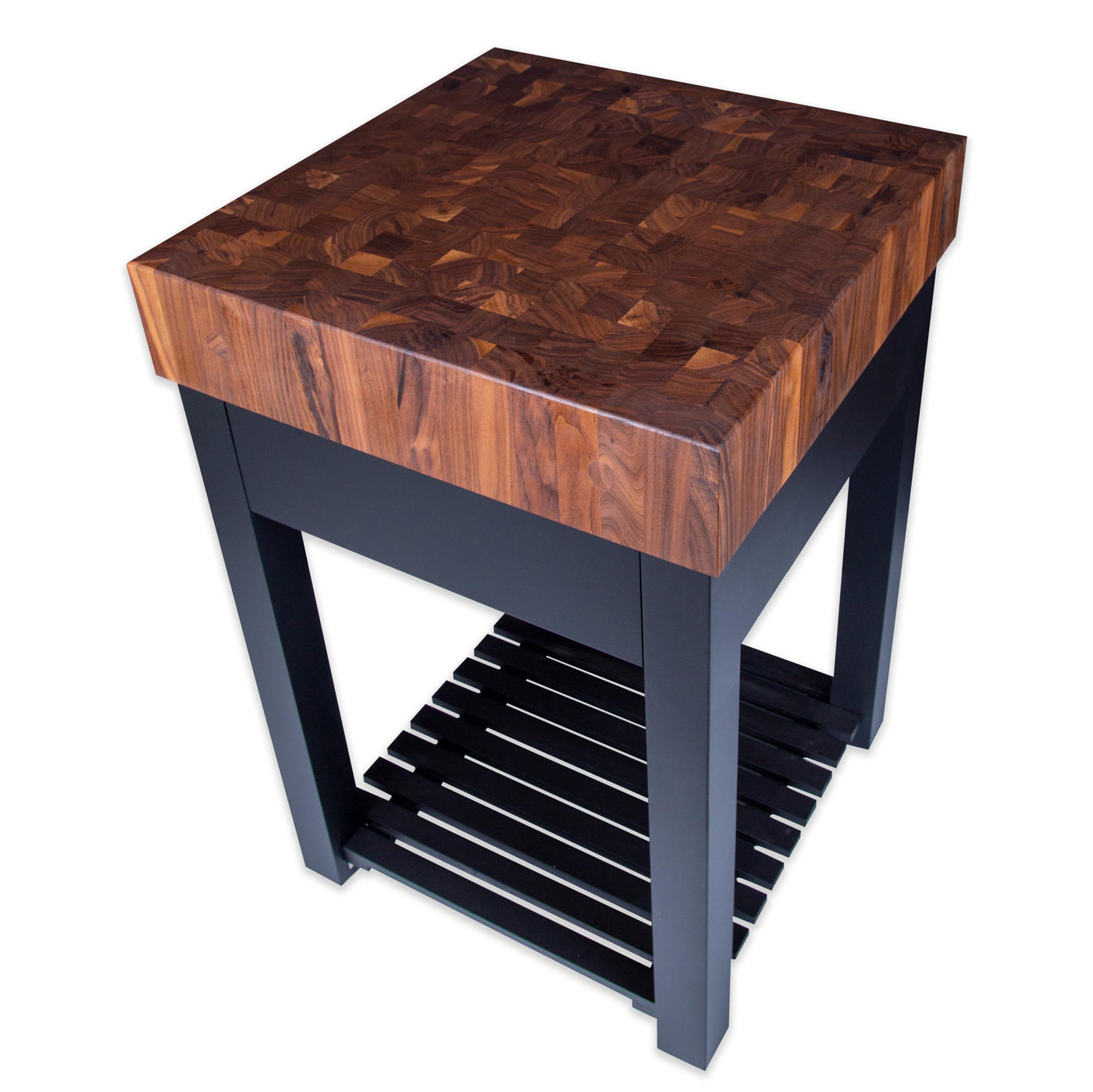 Butcher Block Island - 5 Inch thick End Grain Top