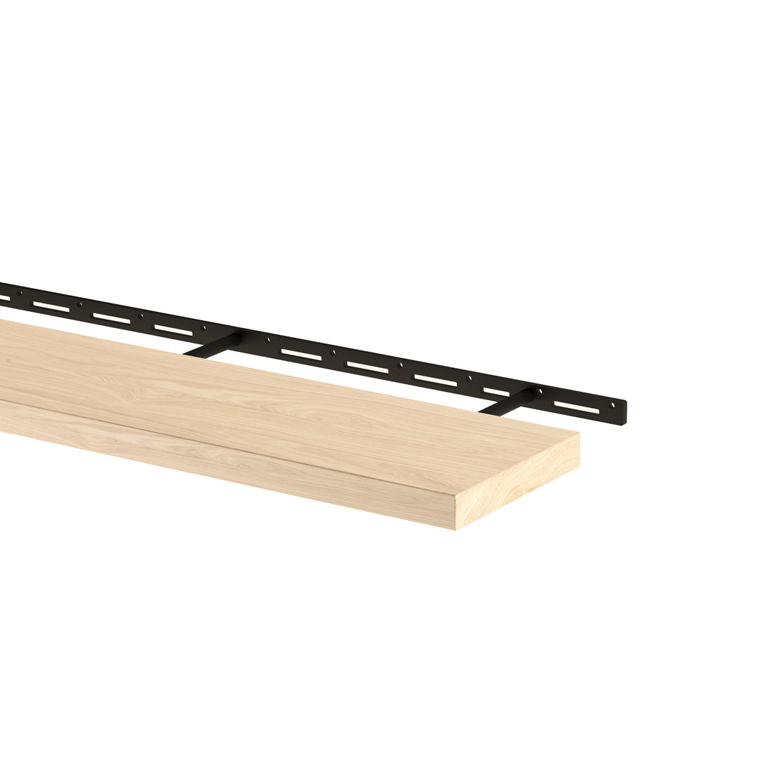 Floating Shelf- Cotton White Oak - 1.25