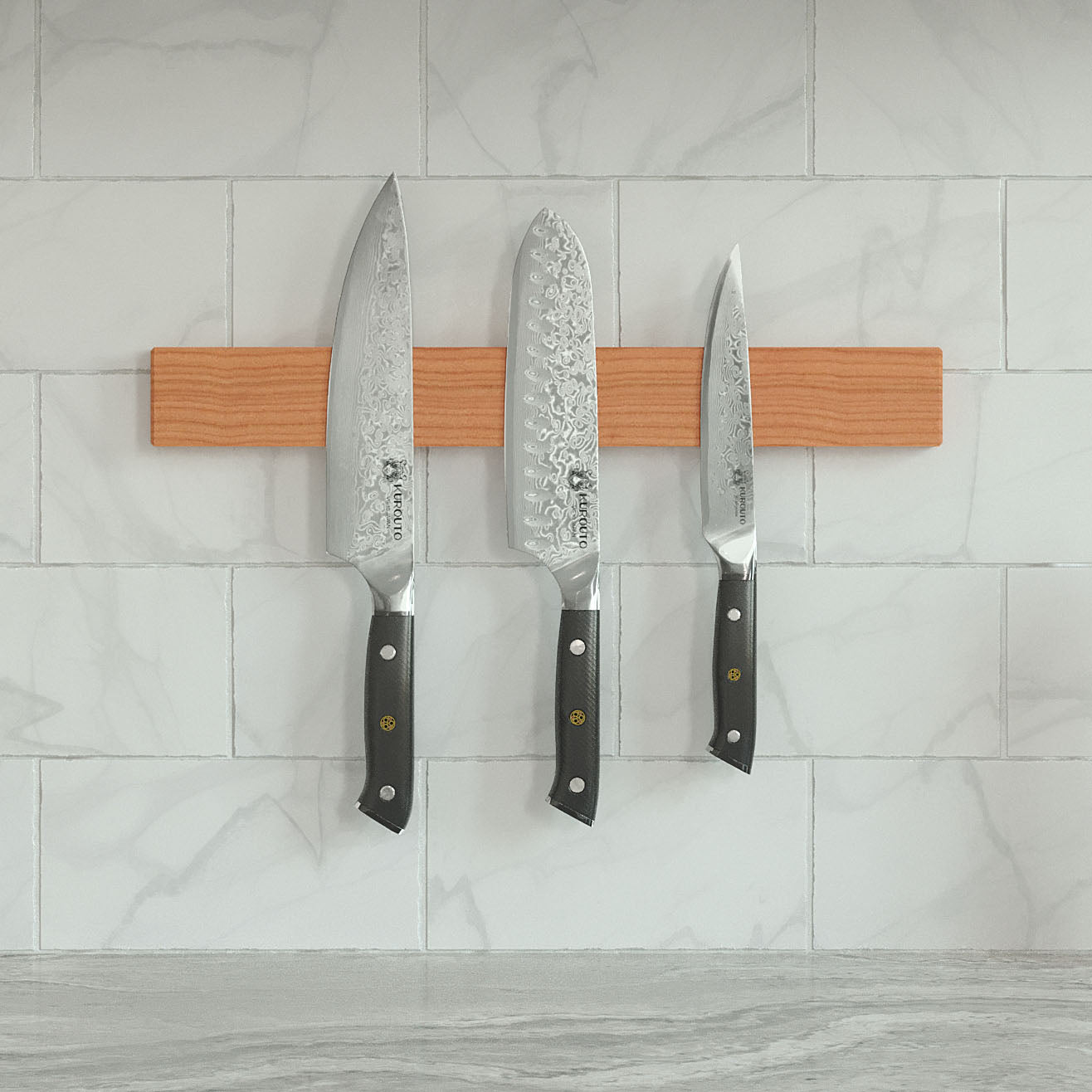 Kurouto Kitchenware Magnetic Knife Block - Thumbnail 3