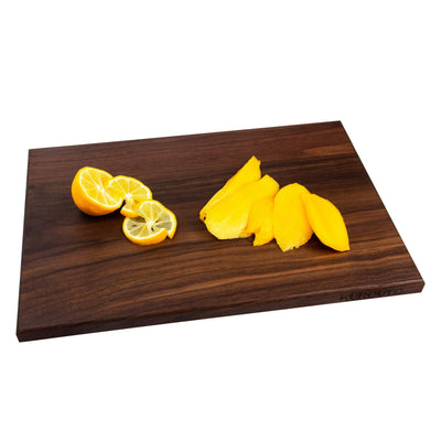 Edge Grain Walnut Cutting Board (12 x 8 x .75 Inches) -Free Gift