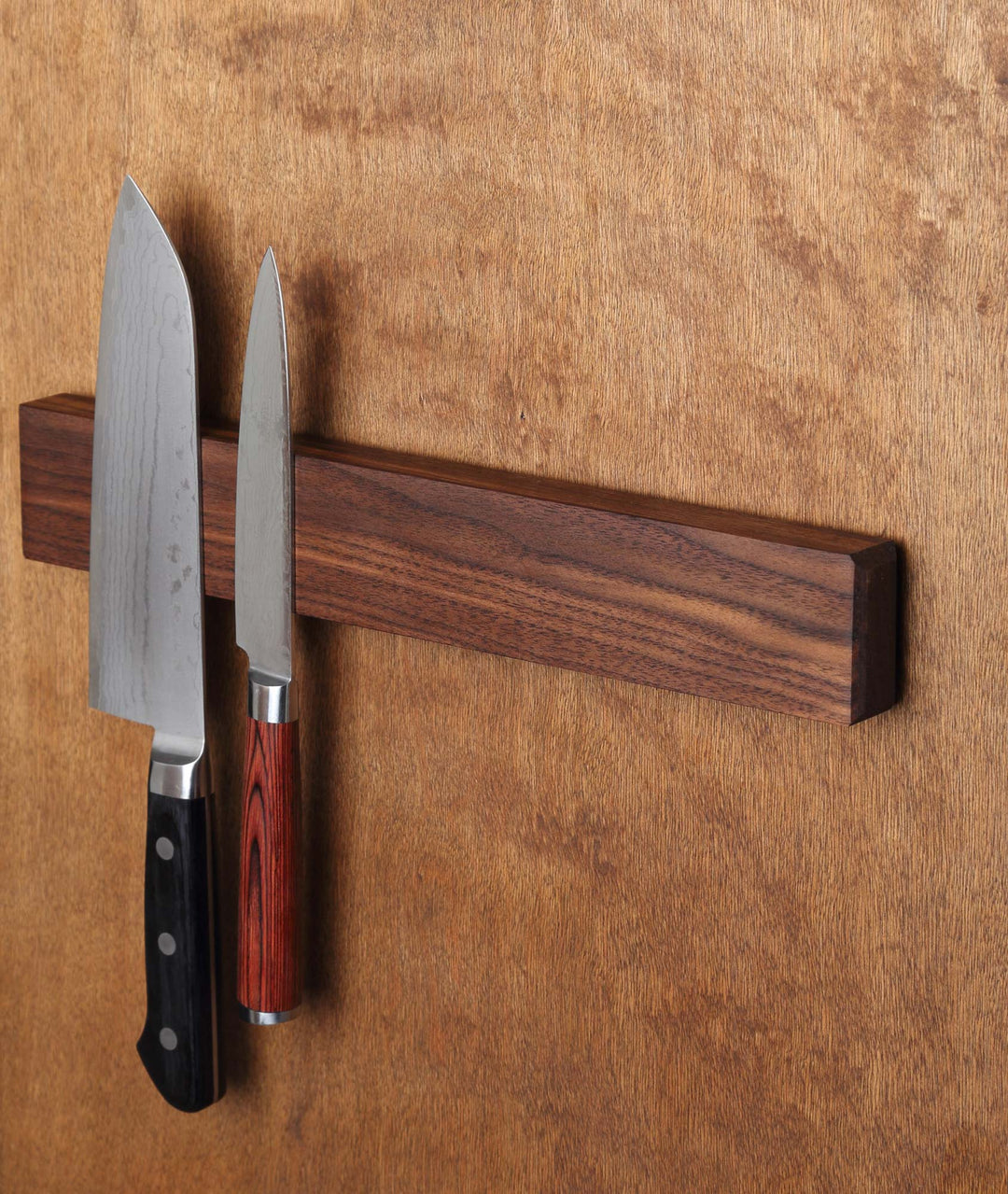 Walnut Wood 12 in. Magnetic Knife Bar Walnut Wood 12 in. Magnetic Knife Bar
